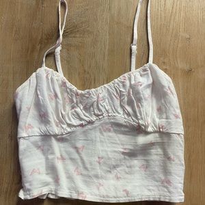 This is an adorable butterfly print tank from pacsun. It's very flattering.